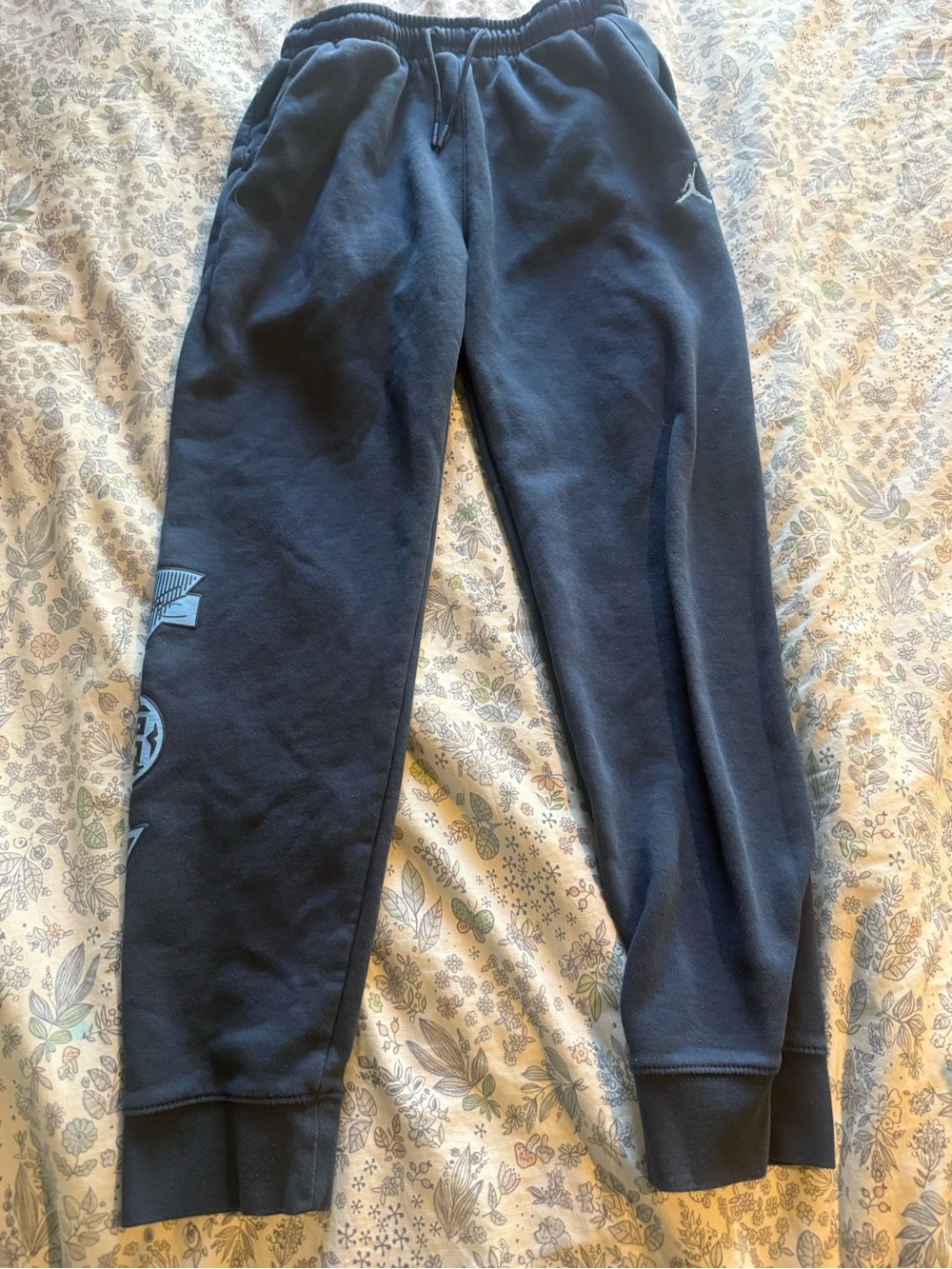 Jordan Navy Blue Kids Fleece Joggers